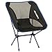 Compact Foldable Beach backpacking Chair Potable Stool Made Of Ultra Lightweight Aluminium Alloy Super Comfort Perfect for Sport Outdoor Events, Camping, Fishing, Picnic, By Wealers