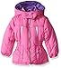 Pink Platinum Girls' Stamp Print Active Puffer Jacket