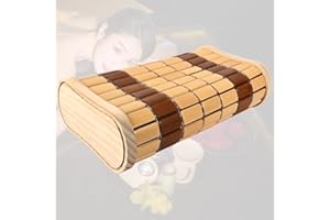 ikare Wooden Sauna Pillow - Sauna Neck Rest, Sauna Accessories Headrest for Relaxing Home Gym Saunas Spa Spas Steam Rooms