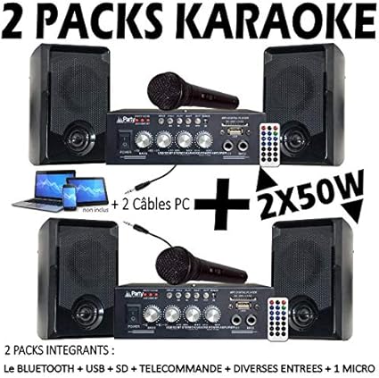 Sara Natale Se Karaoke.2 Karaoke Bluetooth Usb Microfono Amplificatori Altoparlanti Pa Dj Sono Famiglia Compleanno Natale Regalo Bambino Gioco Amazon It Strumenti Musicali E Dj