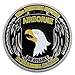 101st U.S. Army Airborne Challenge Coin! Amazing US Army Custom Coin, 101st Airborne Military Challenge Coin! Designed by Military Veterans! Officially Licensed Product!