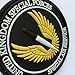 SpaceAuto 3D PVC Rubber United Kingdom Special Forces British Army Special Air Service SAS Military Tactical Morale Desert Badge Hook Patch 3.15