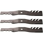 Oregon 48 Inch Lawn Mower Blades, Fits John Deere &amp; More | 3-Pack Gator G3 Blades for 48" Deck, 16-15/16" Length, Direct Replacement for John Deere UC22009, M145476, M127500 &amp; More