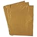 Juvale Gold Tissue Paper for Gift Wrapping Bags and Birthday Party (60 Sheets, 20 x 26 in)