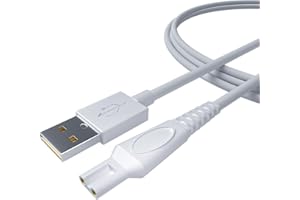 JUPSDDTH Legs Hair Remover Charger Cord for Flawless Legs Charger Cord Replacement - 5V Removal Charger Cable fit Finishing Touch Flawless Legs Shaver Charging Cord - Power Cord for Flawless Trimmer plug