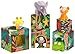 Djeco Maxi Topanijungle Nest and Stack Blocks Set, Model:DJ09101