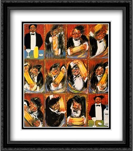 GUY BUFFET 「Quai d'Orsay」 ガイ・ビュッフェ リトグラフ Amazon.com: Guy Buffet Framed Art Print 18x15 