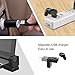 Bluetooth Earbud, Kissral Mini Wireless Headphone Car Headset with USB Charger 6 Hours Talking Time for iPhone and Android (One Piece)- Black