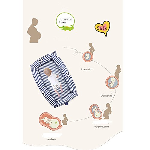 6 Abreeze+Bassinet+Grey+Striped+Lounger