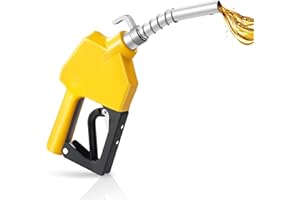 VEVOR 3/4-Inch NPT Automatic Fuel Nozzle, Max Flow Rate 11.8 GPM, Auto Shut Off Diesel Gas Pump Nozzle with 3-Speed Trigger L