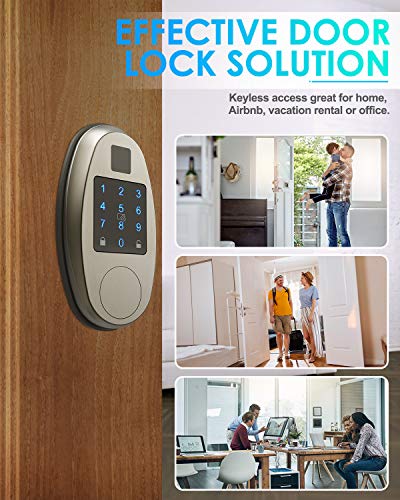 ChicAid-Smart-Door-Lock-Keyless-Entry-Door-Lock-with-Touchscreen-Keypad-Digital-Electronic-Front-Door-Lock-Deadbolt-Work-with-APP-Brushed-Grey