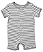 Leveret Short Sleeve Snap Up Romper 100% Cotton Variety of Colors (3-24 Months)