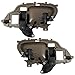 Driver and Passenger Inside Inner Tan Door Handles Replacement for Chevrolet GMC Pickup Truck SUV 15708043 15708044