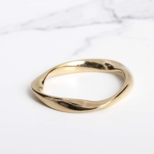 Amazon 即納 韓国 アクセサリー 指輪 リング ゴールド ねじれ 大人かわいい 華奢 上品 韓国ファッション オルチャン ブライダル 結婚式 二次会 パーティー リング 通販