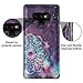 HianDier Wallet Case for Galaxy Note 9, Slim Protective Case with Credit Card Slot Holder Flip Folio Soft PU Leather Magnetic Closure Cover Case Compatible with Samsung Galaxy Note 9, Mandala