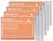 ANMEILU Emergency Mylar Thermal Blankets -Space Blanket Survival kit Camping Blanket (4-Pack). Perfect for Outdoors, Hiking, Survival, Bug Out Bag ，Marathons or First Aid