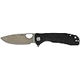 Western Active Honey Badger Small Pocket Knife EDC Drop Point Folding Utility Knife 2.8" Steel Blade, Reversible Pocket Clip, Folding Pocket Knife - (2.6oz) Drop Point Small Black HB1021