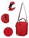 MIER Insulated Lunch Box Bag Expandable Lunch Pack for Men, Women, Red