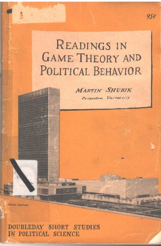 Readings in Game Theory and Political Behavior.