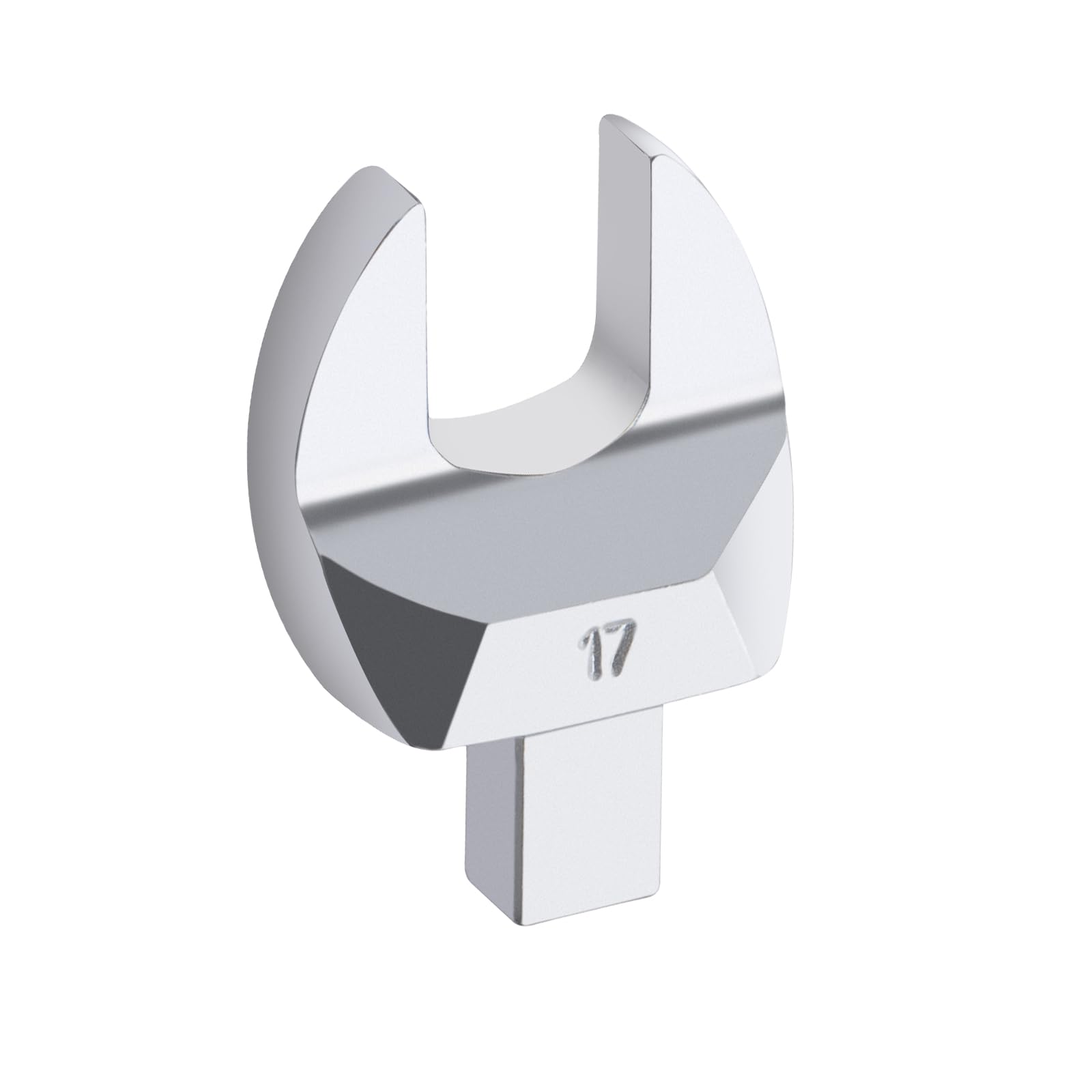 ATsafepro Open-End Socket Tool Torque Open-End Spanner, 9 x 12 mm Insertion Spanner Interchangeable Torque Wrench 17 mm