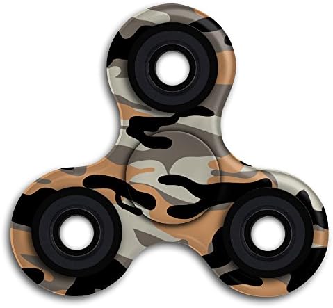 3 Color Camouflage Tri-Spinner Fidget Toy Stress Reducer Relieve Anxiety And Boredom Camo Hand Spinner