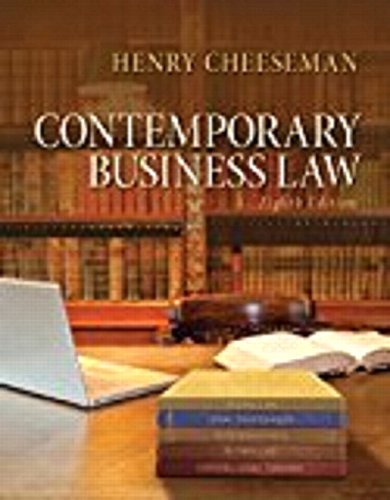 Contemporary Business Law, Student Value Edition (8th Edition)
