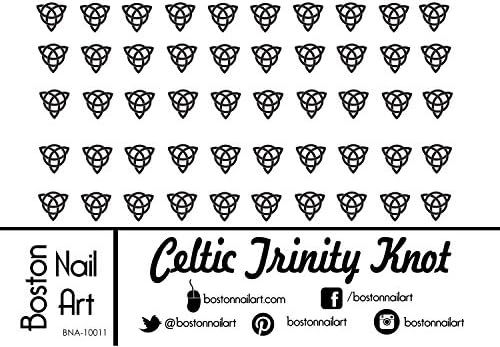 Celtic Trinity Knot Waterslide Nail Decals - 50PC