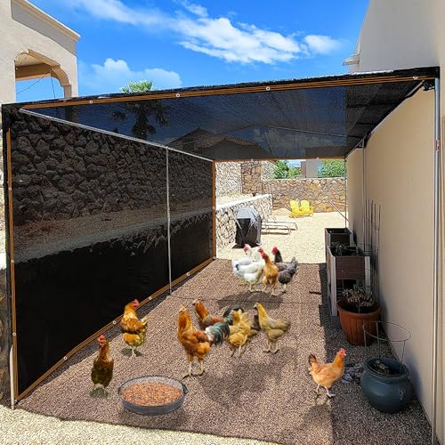 IMSGVIFO Shading Netting, Strengthens Thickening Shading Fabric, 80% to 90% Sun Protection Netting, Shade Sail for Plant Covering, Greenhouse, Pergola, Garden, Carport, Pet House, Lawn Patio, 2 x 3 m