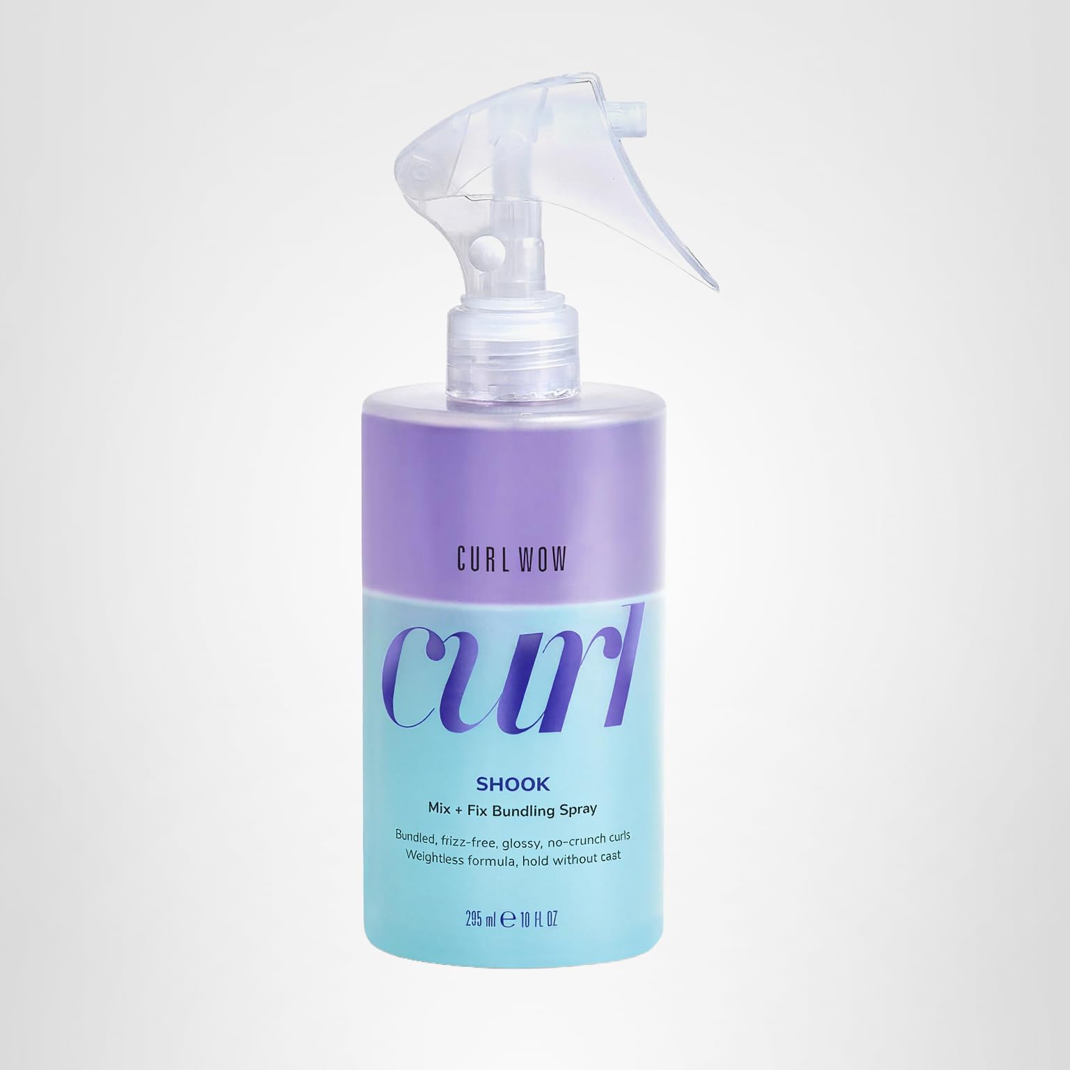 COLOR WOW Curl Wow Shook Mix + Fix Bundling Spray – Shake-to-activate spray combines powerful hydrators + crunch-free polymers for perfectly defined, glossy, frizz-free curls