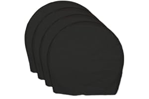 LTMWFH Rv Trailer Wheel Tire Covers Set of 4 Truck,SUV,Motorhome,Car,Camper Fits 33-35 in Diameter Water Resistant Dustproof Sun Snow Spare Tire Covers Wheel for Painting (Diameter 33-35in)