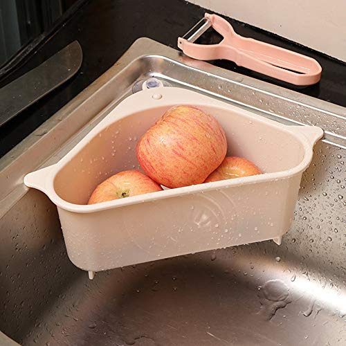image for Panzisun Kitchen Sink Drain Frame Triangular Stable Multifunctional St