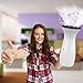 PurSteam Next Gen Fabric Steamer, 220ml Capacity, White, Handheld, Perfect for Home and Travel