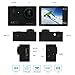 FITFORT Action Camera 4K WiFi Ultra HD Waterproof Sport Camera 2 Inch LCD Screen 12MP 170 Degree Wide Angle 2 Rechargeable 1050mAh Batteries Free Travel Bag Include 19 Accessories Kits