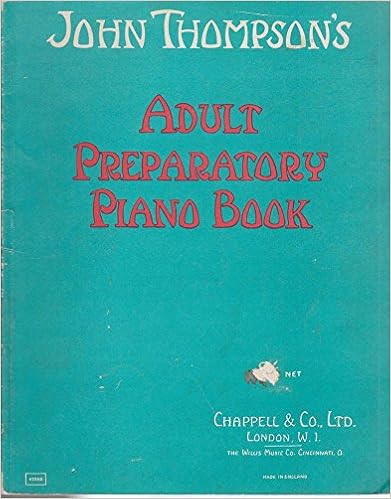 John Thompson's Adult Prepatory Piano Book