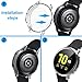 Compatible with Galaxy Watch Active 2 Case 44mm, 2 Pack Full Coverage TPU Anti-Scratch Screen Protector Case Soft Protective Cover for Samsung Galaxy Active 2 44mm Smartwatch