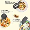 Umite Chef Kitchen Cooking Utensils Set, 24 pcs Non-Stick Silicone Cooking Kitchen Utensils Spatula Set with Holder…