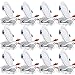 TORCHSTAR 12-Pack Essential Series 4 Inch Ultra-Thin LED Recessed Lighting with J-Box, 4000K Cool White, 10W Dimmable 700lm Brightness LED Downlight, ETL & Energy Star Listed