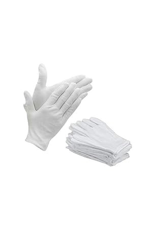 Bon Organic Reusable Cotton Gloves (Pack Of 10)