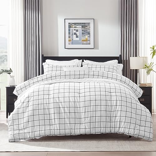 SLEEP ZONE 7 Pcs Comforter and Sheet Set Queen