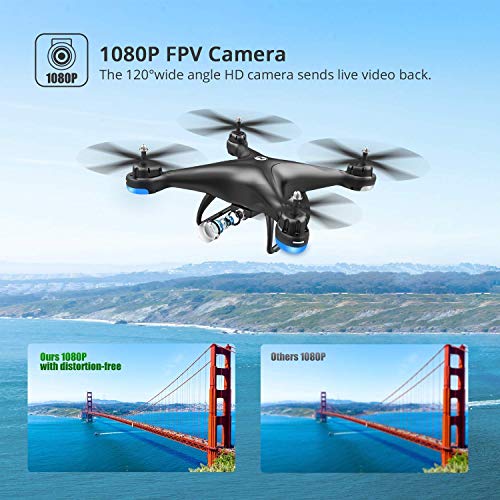 Holy Stone HS110D FPV RC Drone with 1080P HD Camera Live Video 120°Wide-Angle WiFi Quadcopter with Gesture Control… - Image 2
