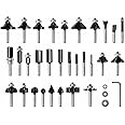 BOSCH (Universally Compatible Accessory) RBS030MBS 30 pc. Carbide-Tipped Wood Router Bit Set