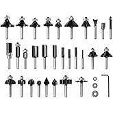 BOSCH (Universally Compatible Accessory) RBS030MBS 30 pc. Carbide-Tipped Wood Router Bit Set