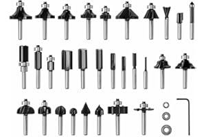 Bosch RBS030MBS 30 pc. Carbide-Tipped Wood Router Bit Set