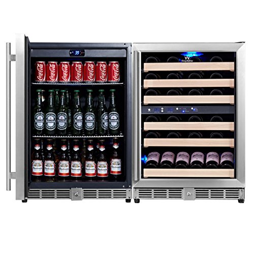 KingsBottle Innovative Combo 3Zone Dual Temperature