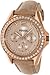 Fossil Riley Multifunction Rose Dial Tan Leather Watch ES3363