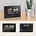 Digital Alarm Clock with Thermometer&Hygrometer Function, Temperature&Humidity Display, with Weather Forecast Station Function, LED Color Backlit Display, Black