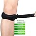 Patella Knee Strap for Knee Pain Relief by Vivopro Sports | Patella Knee Brace for Women, Men, Kids | Knee Support for Running, Basketball, Hiking, Soccer, More | Nylon, Black, Fits Up to 17” Knees