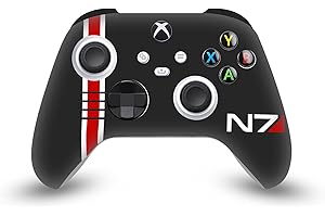 Head Case Designs Officially Licensed EA Bioware Mass Effect N7 Logo Legendary Graphics Vinyl Sticker Gaming Skin Decal Cover Compatible With Xbox Series X/S Controller
