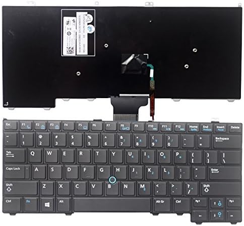 GZEELE US keyboard FOR DELL Latitude E7440 E7420 E7240 E7420D 12 7000 laptop keyboard No backlight