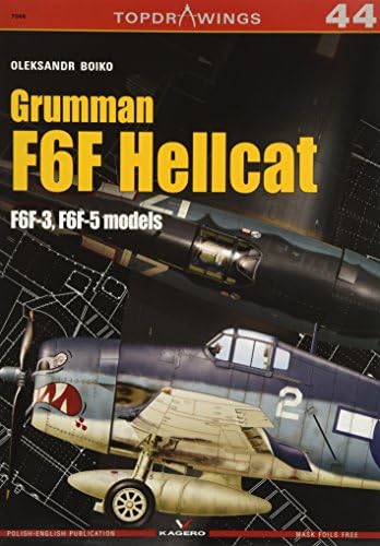Grumman F6F Hellcat F6F-3, F6F-5 models: 7044 (Topdrawings)